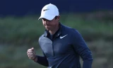Rory McIlroy kịp bừng tỉnh để có màn trở lại ngoạn mục ở ngày thi đấu đầu tiên. Ảnh: GETTY IMAGES.