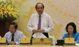 Bộ trưởng, Chủ nhiệm VPCP Mai Tiến Dũng cho biết, Chính phủ quyết tâm xây dựng một chính phủ trong sạch, liêm chính, nói không với tham nhũng, tiêu cực, lãng phí.
