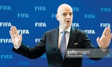 Chủ tịch FIFA Infantino thông báo về các giải thưởng hằng năm của FIFA. Ảnh: GETTY IMAGES.