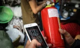 Một loại bình cứu hỏa. Ảnh: Tuổi trẻ