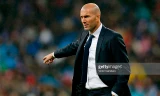 Zidane hưởng hương vị chiến thắng ngay trận đầu dẫn dắt Real. Ảnh: GETTY IMAGES.