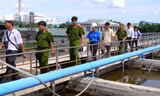 Dự thảo Luật Hình sự sửa đổi dự kiến đưa vào truy cứu trách nhiệm hình sự với những vụ vi phạm xả thải môi trường. Ảnh: M.T.