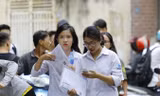 Thí sinh dự thi tốt nghiệp THPT Quốc gia 2018. Ảnh: Như Ý.