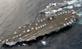 Tàu sân bay Mỹ thường xuyên hiện diện tại khu vực Biển Đông. Ảnh: US Navy.