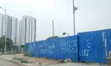 Bến xe Yên Sở tương lai nằm lọt giữa khu đô thị mới và chung cư cao tầng. Ảnh: Phạm Thanh.