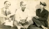 Bộ ba Trần Văn Lưu – Vũ Đình Liên – Bùi Xuân Phái (từ trái qua).