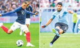 Trong trận Pháp gặp Uruguay, hai ngôi sao Kylian Mbappe và Luis Suarez được kỳ vọng sẽ tỏa sáng giúp đội nhà đi tiếp.