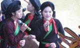 Hát quan họ ở hội Lim.