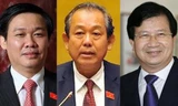 3 tân Phó Thủ tướng: Vương Đình Huệ, Trương Hòa Bình, Trịnh Đình Dũng