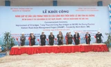 Lễ khởi công gói thầu RAI/CP1 ngày 3/1/2015.