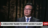 Trả lời phỏng vấn trên CNN, cựu điệp viên Triều Tiên Kim Dong-shik nói rằng, các điệp viên được yêu cầu tự sát nếu bị bắt. Ảnh: CNN.