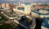 Hà Nội phát triển các khu đô thị mới. Ảnh: Hồng Vĩnh.