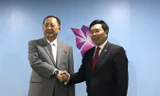 Phó Thủ tướng, Bộ trưởng Ngoại giao Phạm Bình Minh gặp Bộ trưởng Ngoại giao Triều Tiên Ri Yong Ho ngày 3/8.