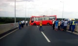 Xe trôi tự do gây tai nạn kinh hoàng trên đường cao tốc