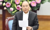 Thủ tướng Nguyễn Xuân Phúc phát biểu kết luận phiên họp.