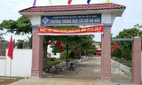 Trường THCS Hà Hải, xã Kỳ Hà. Ảnh; Vnexpress 