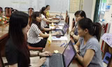 Sốt sắng đăng ký tuyển sinh đầu cấp qua mạng