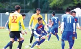 Các tuyển thủ U22 Việt Nam với những buổi tập cuối cùng trước khi bước vào thi đấu lượt trận đầu tiên tại SEA Games 29. Ảnh: VSI.