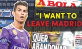 Ronaldo sẽ rời Real ngay sau khi mùa giải năm nay kết thúc?