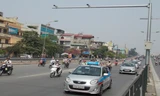 Phương tiện đi lại trên đường Hà Nội hiện được hàng trăm camera giao thông giám sát. Ảnh: Trọng Đảng.