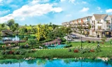 Sống xanh với diện tích công viên cây xanh và mặt nước lớn là một xu hướng bền vững.