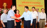 Cử tri chất vấn dự án đô thị bỏ hoang