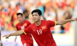 Công Phượng chắc suất dự SEA Games khi tiếp tục nổ súng trong trận giao hữu với U23 Myanmar. Ảnh: VSI.