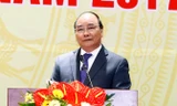 Thủ tướng Nguyễn Xuân Phúc phát biểu tại hội nghị. Ảnh: TTXVN.