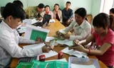 Ngân hàng chính sách cho vay phục vụ người nghèo. Ảnh: Trần Việt.