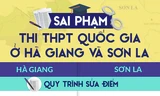 Gian lận thi cử ở Hà Giang, Sơn La: Cơ quan nào có quyền điều tra?