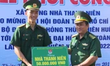 TT-Huế: Khởi công nhà '100 đồng' đầu tiên tặng cán bộ, chiến sĩ trẻ