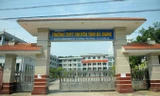 Trường THPT Chuyên Hà Giang, nơi có nhiều học sinh đỗ điểm cao trong kỳ thi THPT quốc gia.