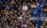 Ronaldo chơi mờ nhạt trong ngày Real bị cầm hoà trên sân Mestalla của Valencia. Ảnh: GETTY IMAGES.