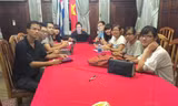 Sinh viên Việt tại Cuba tham gia giao lưu.