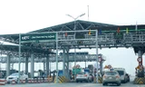 Trạm thu phí tự động Hà Nội - Bắc Giang. ẢNH: NHƯ Ý