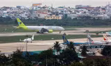 Một góc sân bay Đà Nẵng - Ảnh: VOV 