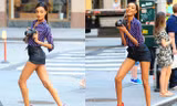 Dáng vóc nuột nà, chân dài miên man của nàng mẫu Jourdan Dunn