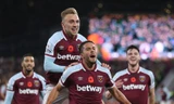 West Ham chấm dứt chuỗi bất bại của Liverpool, tiến vào top 3