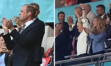 Thủ tướng Anh, hoàng tử William ăn mừng cuồng nhiệt trên khán đài sân Wembley