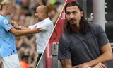 HLV Guardiola và Ibrahimovic khẩu chiến gay gắt vì Haaland 