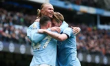 Haaland lập cú đúp, Man City tạm giữ ngôi đầu Ngoại hạng Anh