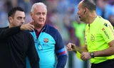 HLV Xavi nổi điên chỉ trích 'kẻ thù' của Messi sau trận hòa của Barcelona 