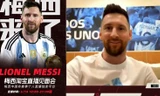 Messi sắp live stream bán hàng tại Trung Quốc 