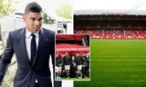Tân binh Casemiro ra mắt CĐV MU trước trận gặp Liverpool, mặc số áo huyền thoại 