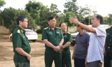 Đoàn công tác BQP kiểm tra hiện trường vụ tấn công tại Đắk Lắk