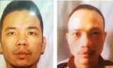 Hai tử tù bỏ trốn. Ảnh: Công an Hà Nội cung cấp.