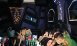 Các đối tượng trong quán karaoke Phố Núi, huyện Thủy Nguyên.
