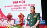 Thứ trưởng Bộ Quốc phòng Phạm Hoài Nam: Đẩy mạnh thi đua, xây dựng Quân chủng Hải quân 'tinh, gọn, mạnh' 