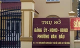 Trụ sở UBND phường Văn Đẩu (quận Kiến An, TP Hải Phòng).