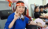 Thầy trò Trường Đại học Hàng hải Việt Nam hiến máu cứu người 
